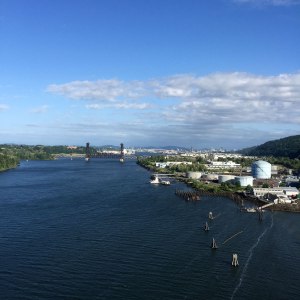Portland from St Johns Bridge