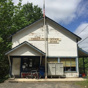 Timber Post office